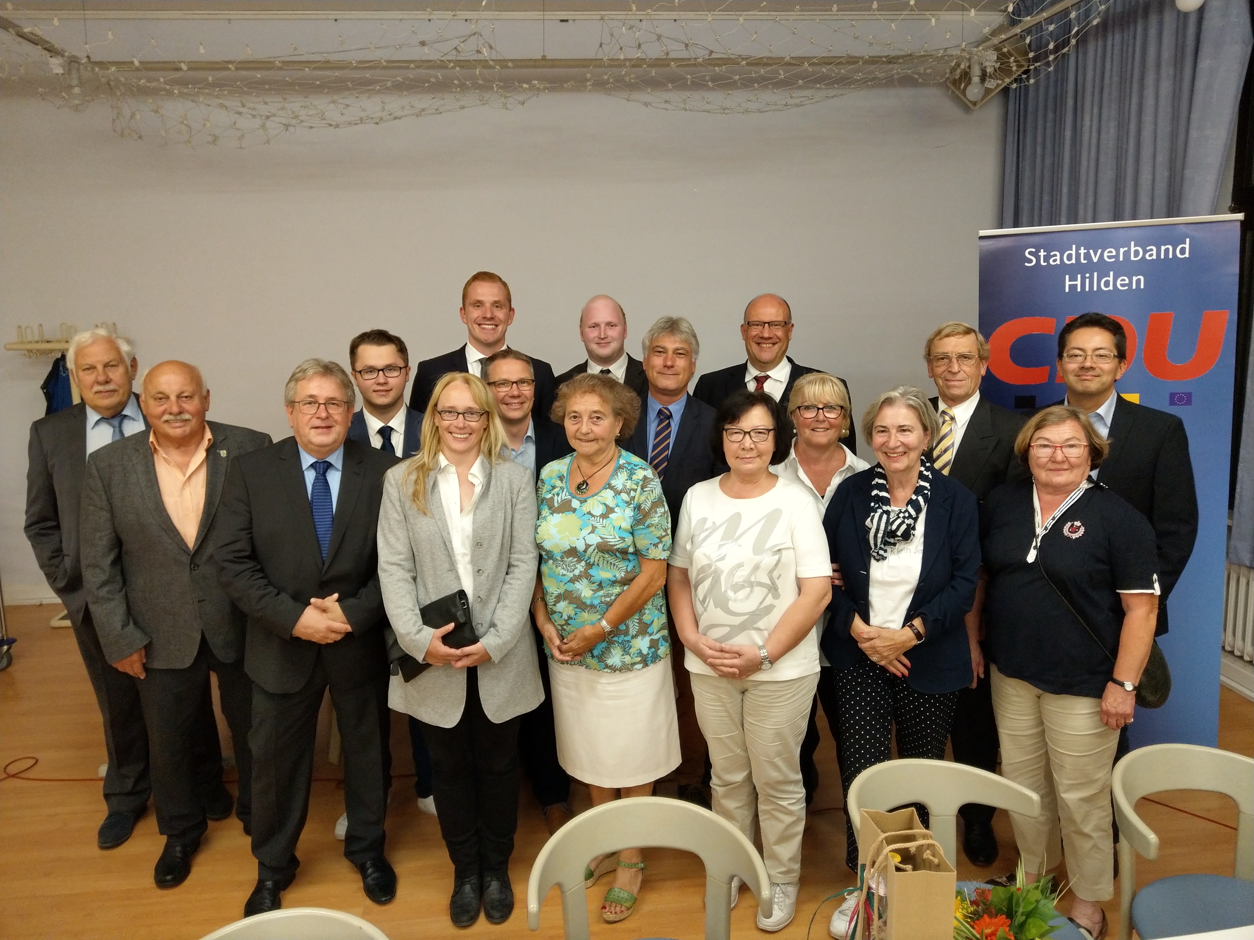Der neue Vorstand des CDU Stadtverbandes Hilden Der neue Vorstand des CDU Stadtverbandes Hilden